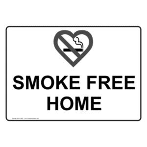 Smoke free home
